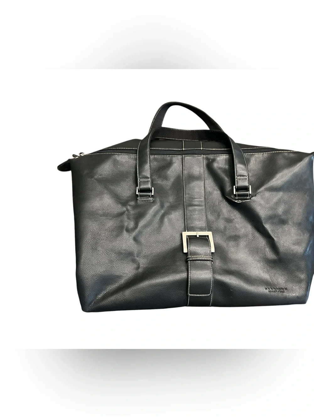 Kenneth Cole Reaction Tote Bag black travel bag - flawed
